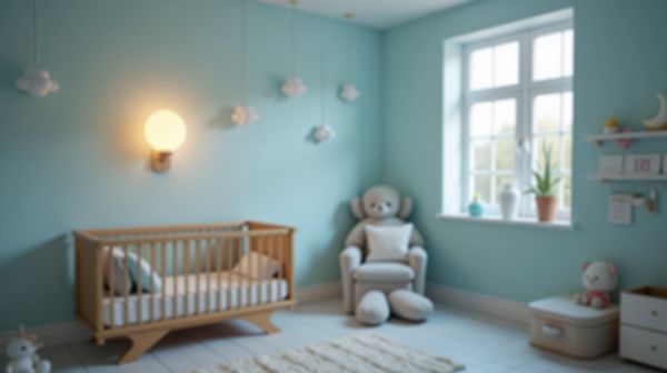 Choisir une veilleuse murale pour bébé pour des nuits paisibles