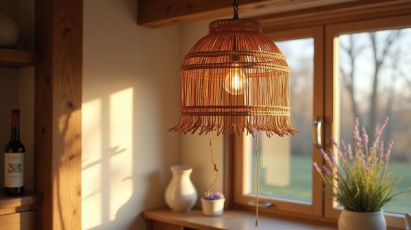 Les avantages du tressage artisanal pour les suspensions en rotin